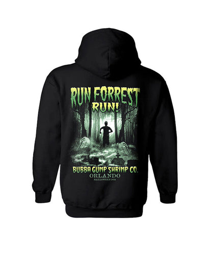 Bubba Gump | Halloween Run Forrest Run | Adult Zip-Up Hoodie